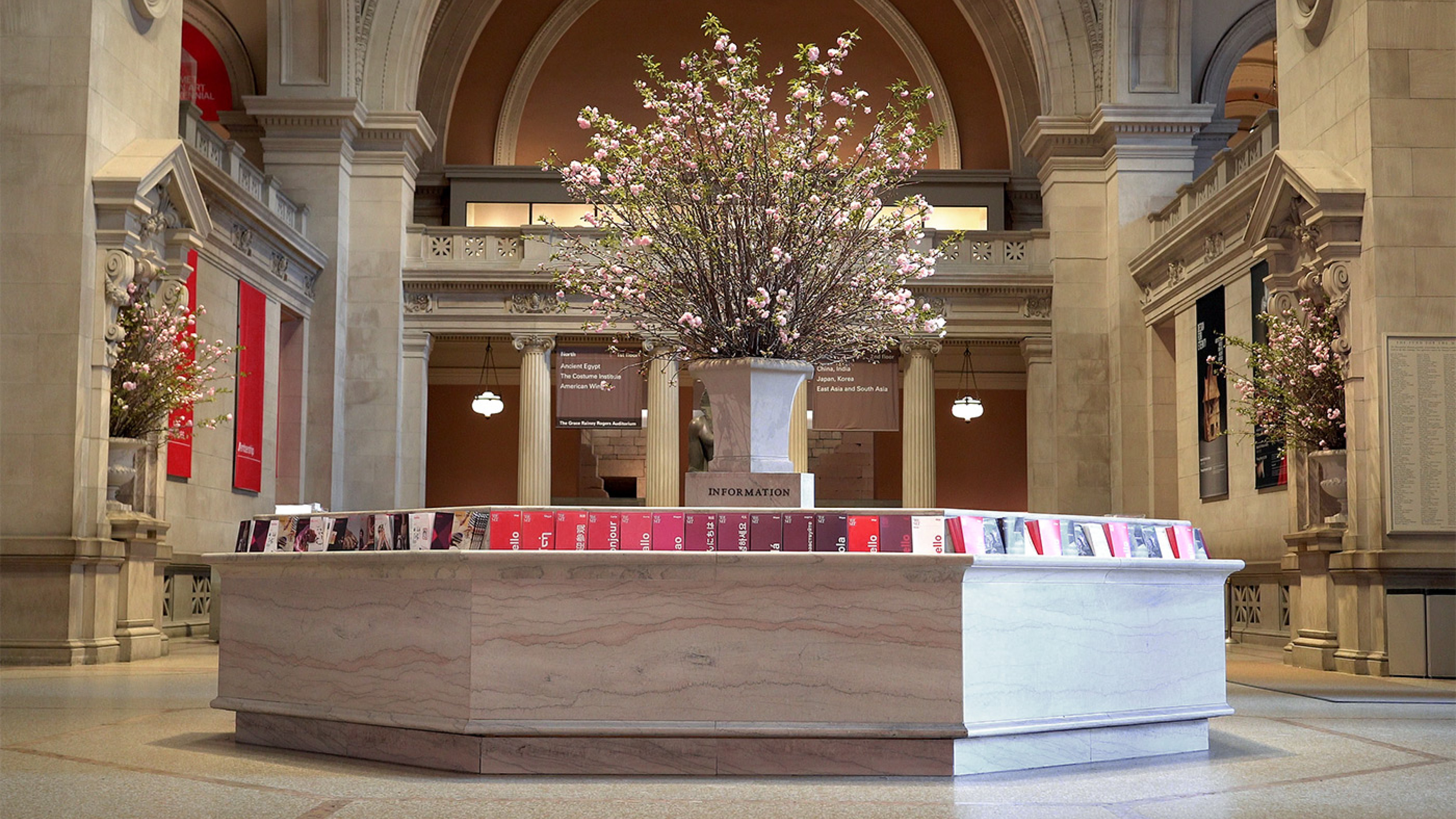 The Met entranceway