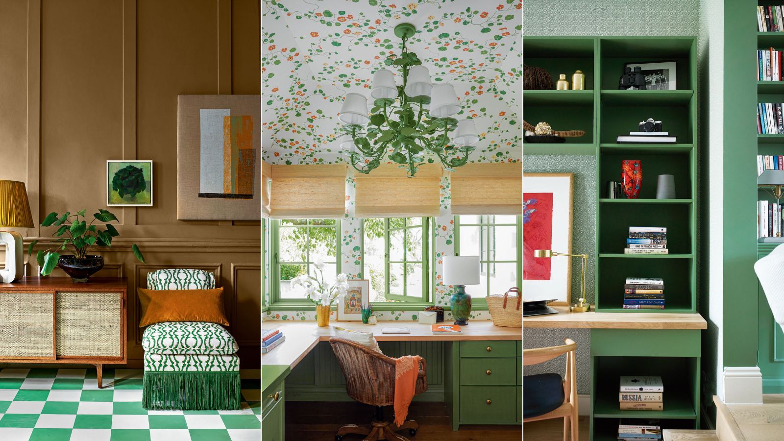What colors go with green? Experts propose these pairings