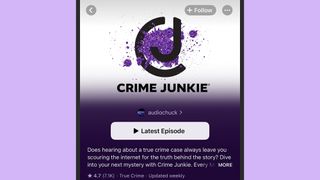 Crime Junkie podcast artwork