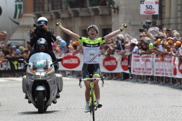 Nicole Cooke takes her first victory of the year for MCipollini-Giordana