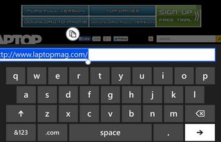 Nokia Lumia 1520 Keyboard