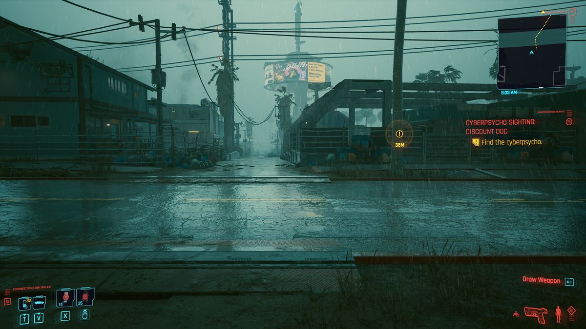 Cyberpunk 2077 Cyberpsycho Sightings locations
