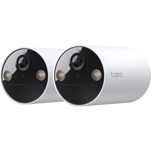 2k 3mp Smart Wire-Free Security System (2-Pack)