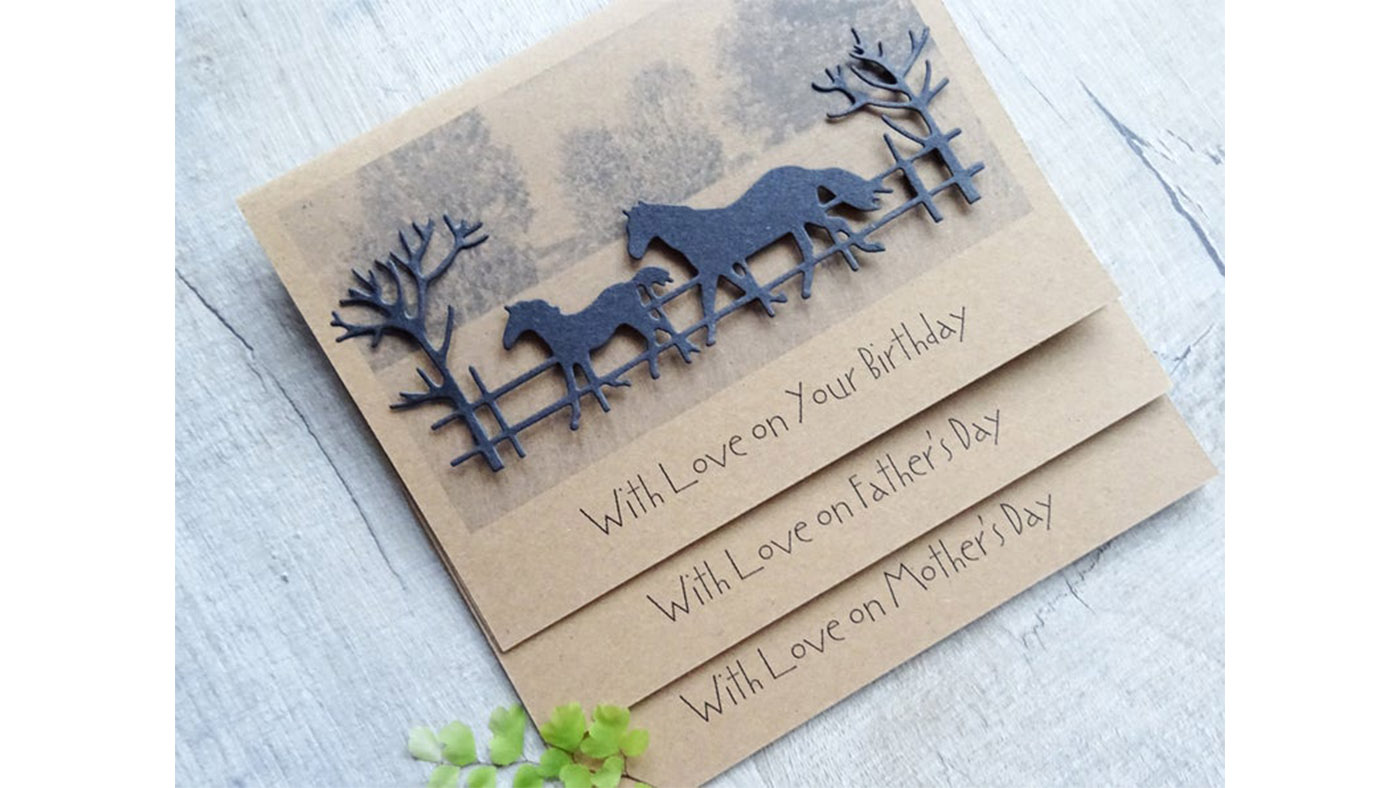 horsey Father&amp;rsquo;s Day gift card