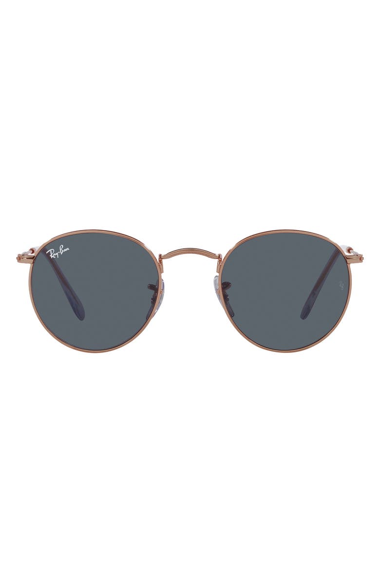 Icons 50mm Round Metal Sunglasses