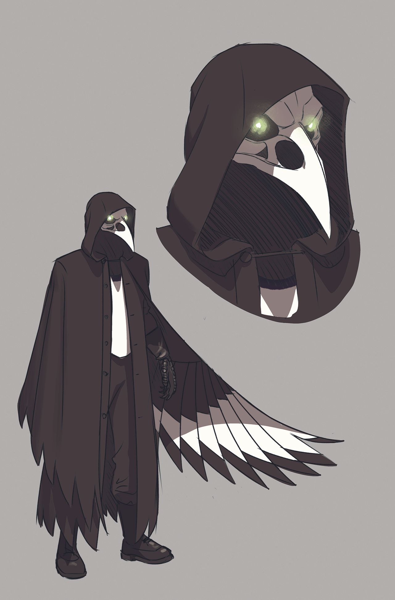 Character designs from One For Sorrow