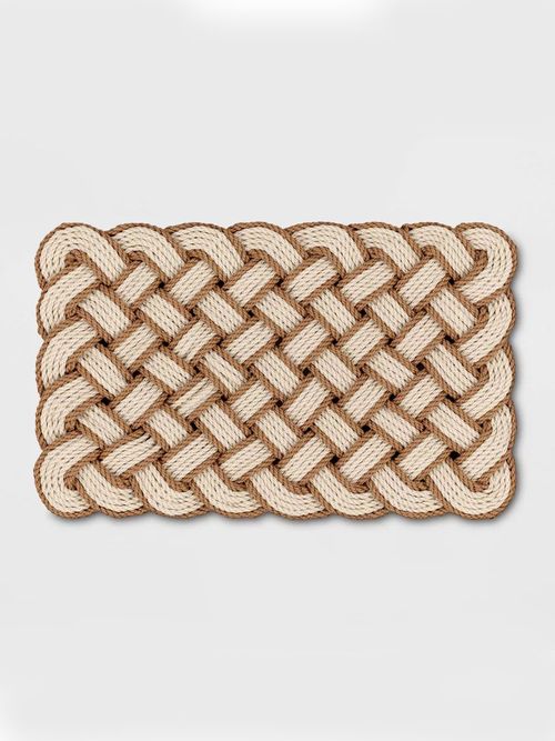 Lovers Knot Coir Doormat