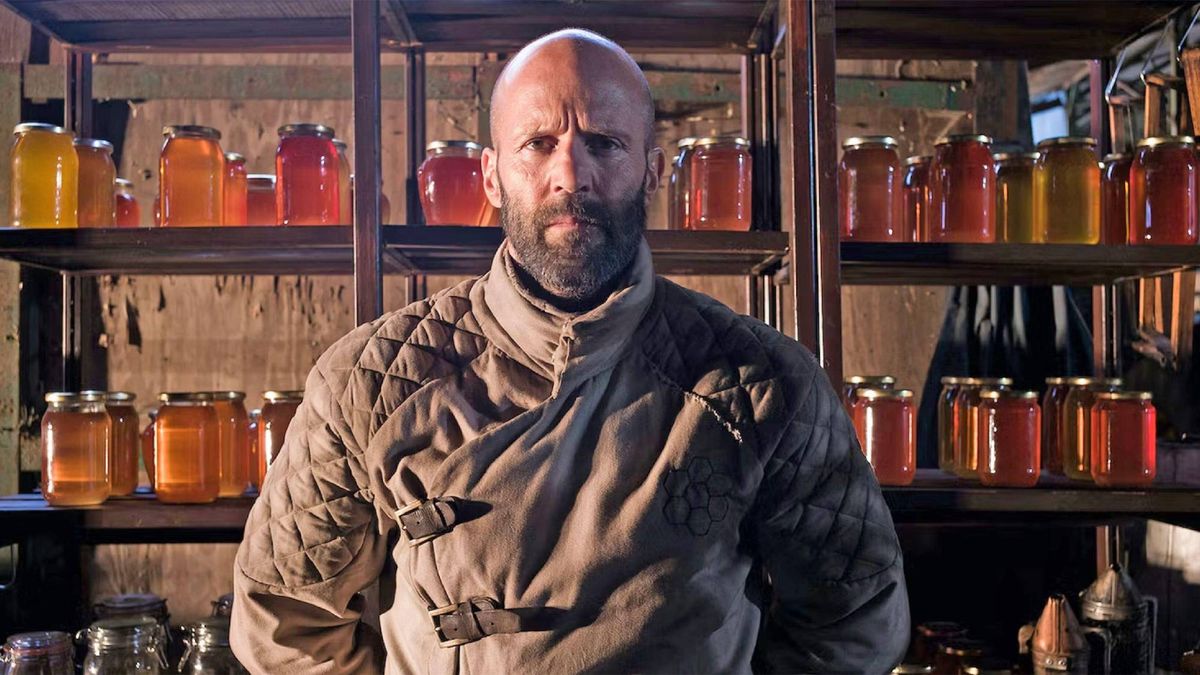 Jason Statham as Adam Clay in &quot;The Beekeeper&quot; now streaming on Prime Video