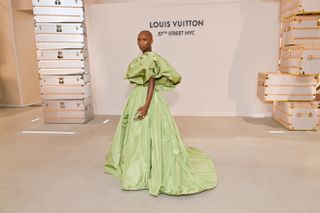 Cynthia Erivo at the Louis Vuitton store