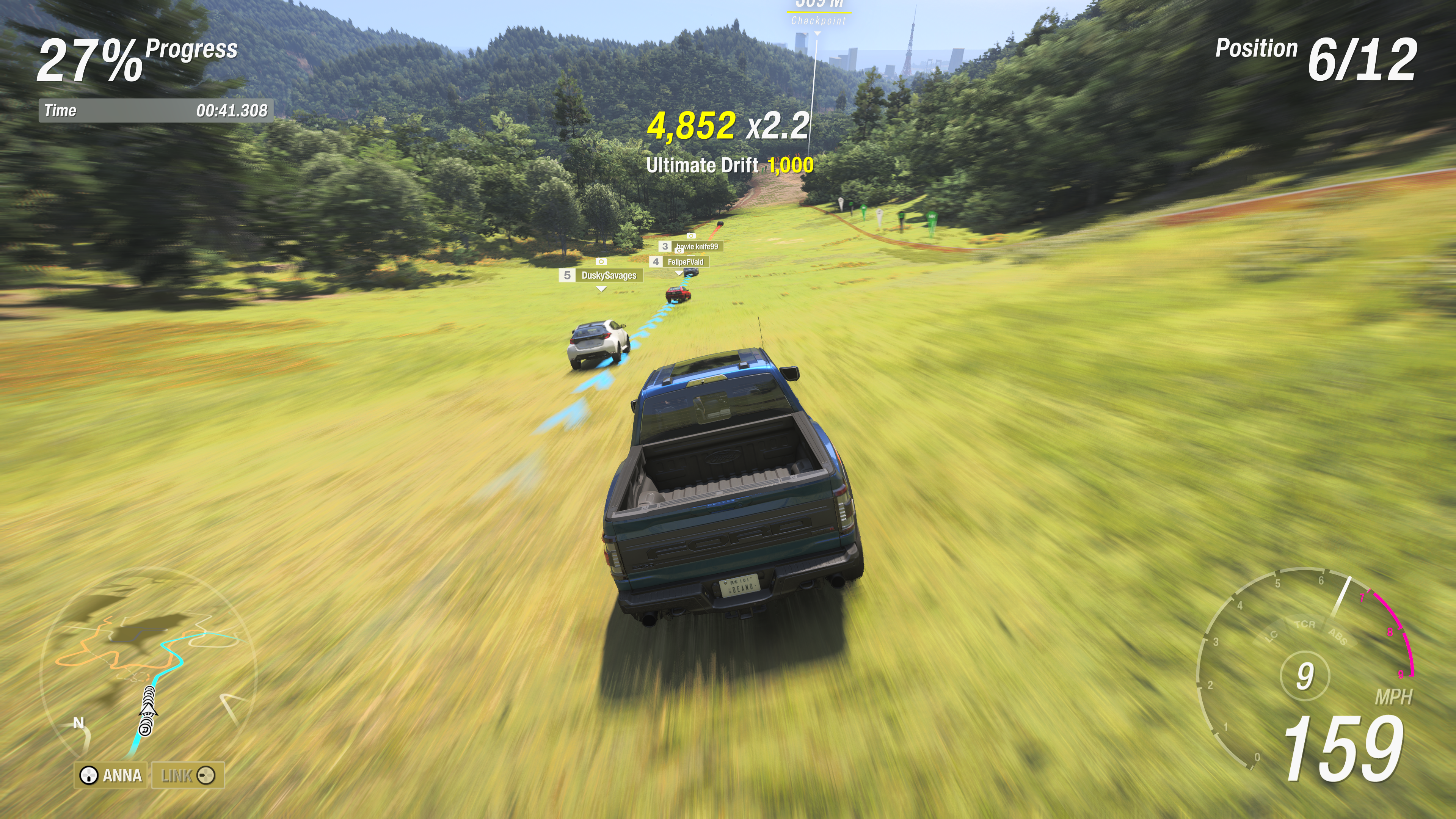 Forza Horizon 6 screens, cars driving in Japan