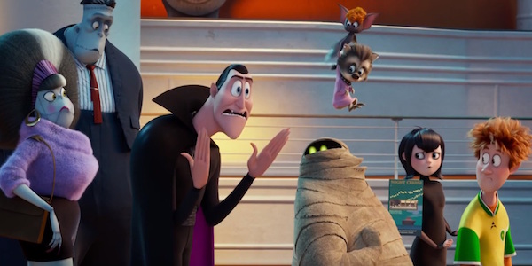 The cast of Hotel Transylvania 3