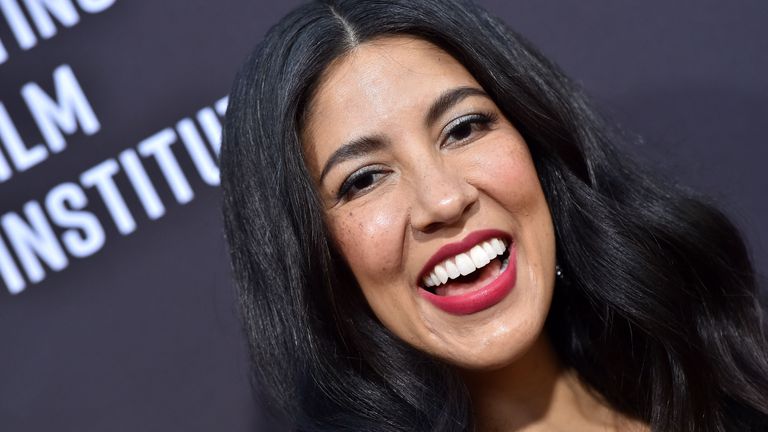 hollywood, california june 04 stephanie beatriz attends the 2021 los angeles latino international film festival special preview screening of in the heights at tcl chinese theatre on june 04, 2021 in hollywood, california photo by axellebauer griffinfilmmagic