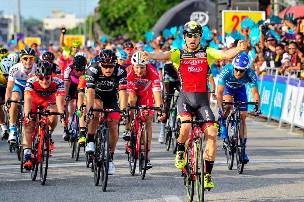 Jakub Mareczko (Wilier Triestina) wins stage 3 at the Tour de Langkawi