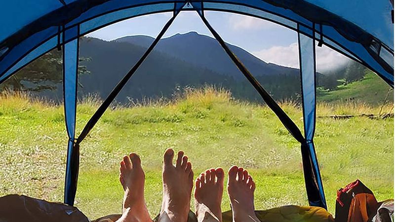 tent with screen room