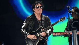 Neal Schon of Journey performs onstage during the 2021 iHeartRadio Music Festival on September 18, 2021 at T-Mobile Arena in Las Vegas, Nevada