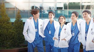 A still from the Netflix k-drama Hospital Playlist