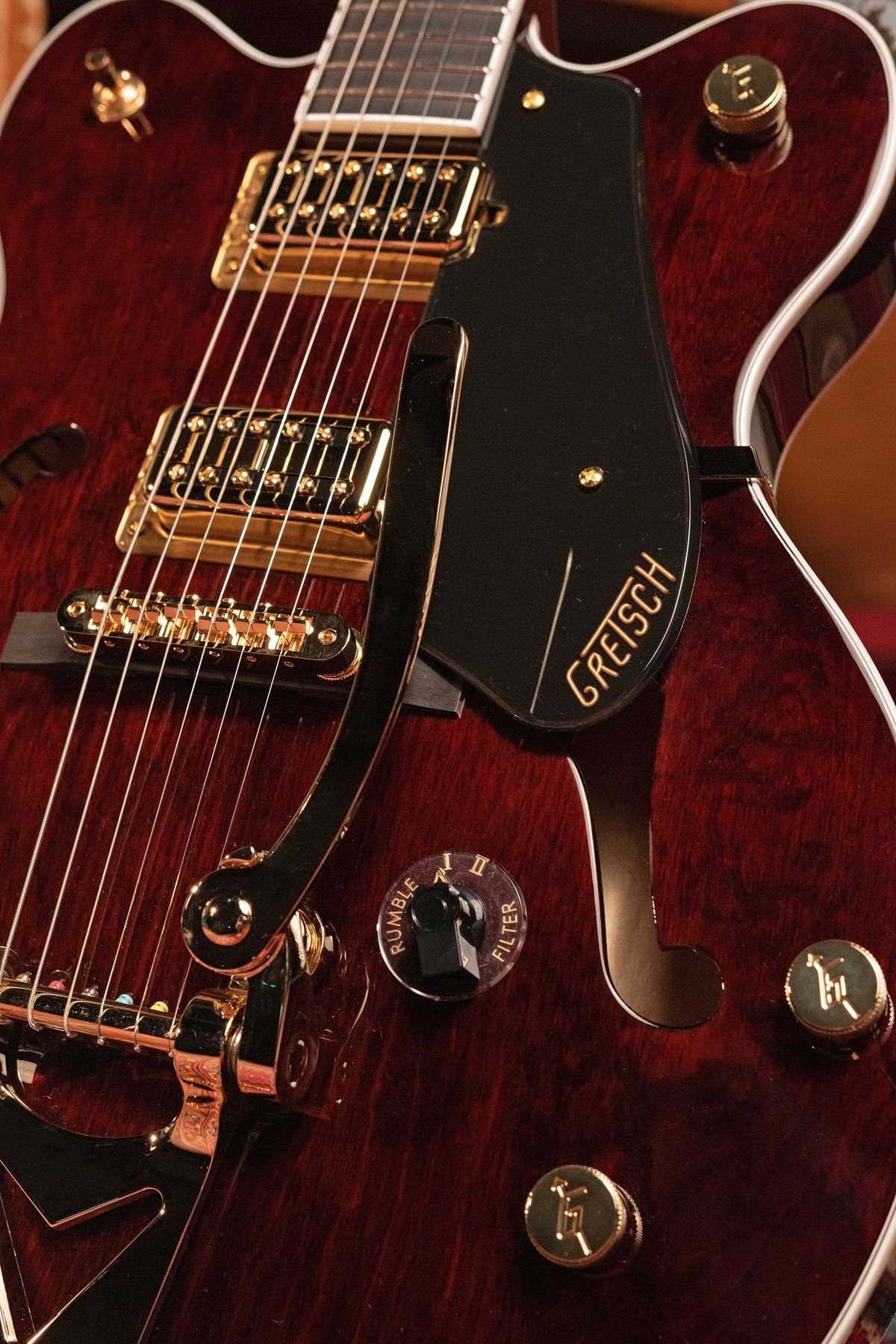 Gretsch Limited Edition Abbey Road RS201 Studiomatic: the hollowbody electric is finished in
