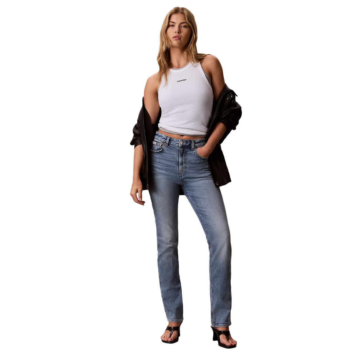 Calvin Klein , Archive High Rise Slim Jeans