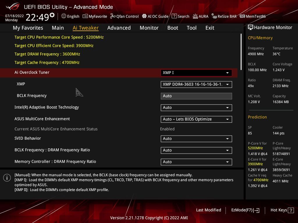 Asus ROG Strix Z690-A Gaming WIFI D4