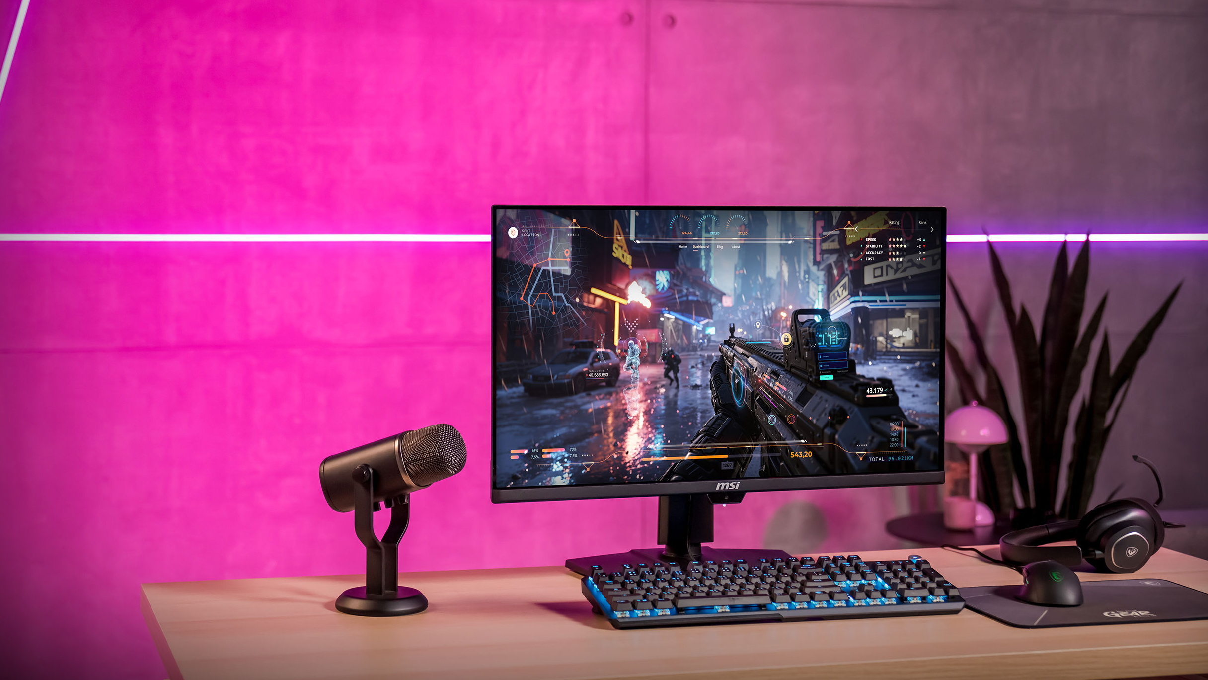 MAG 272QP QD-OLED X50 gaming monitor