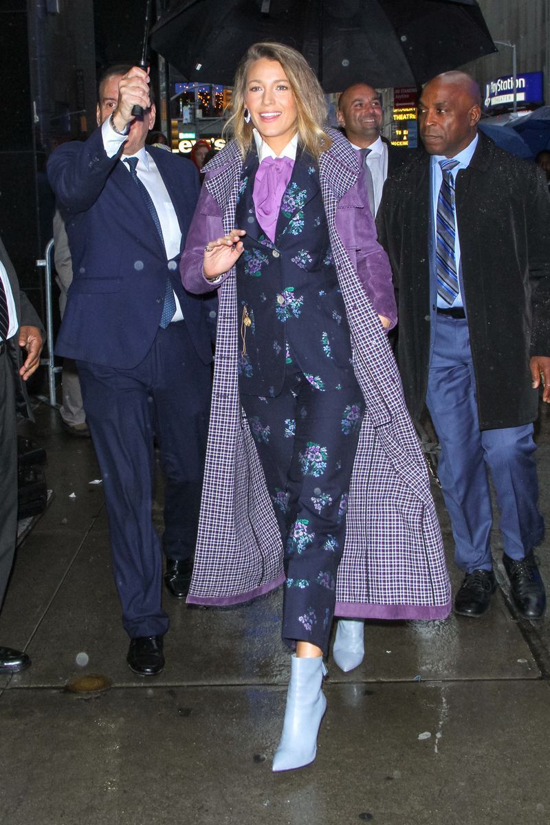 new york, ny september 10 blake lively is seen on september 10, 2018 in new york city photo by mediapunchbauer griffingc images