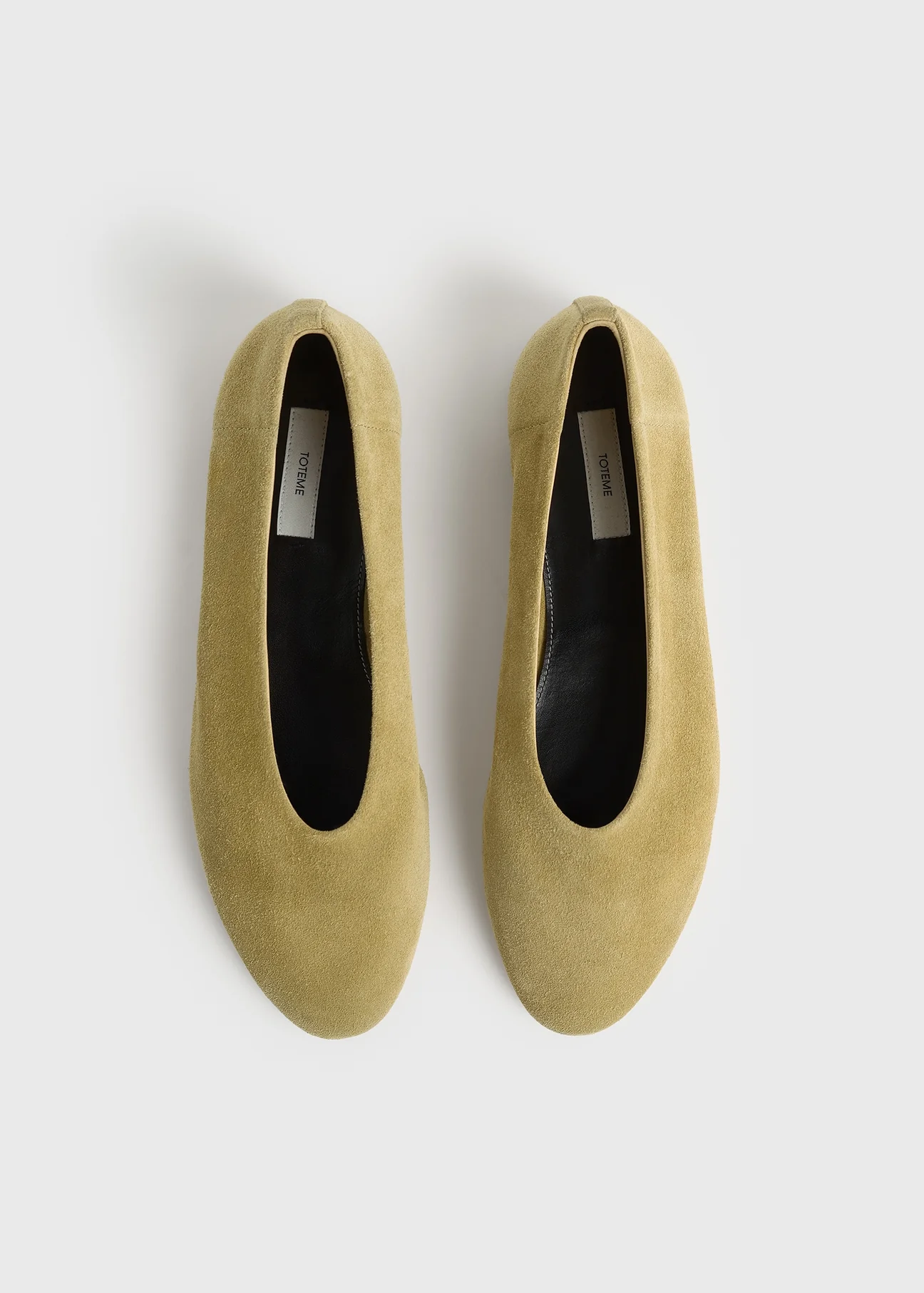 Slip Suede Ballerinas Cashew - 35