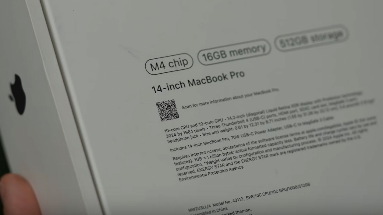 Leaked Apple MacBook M4