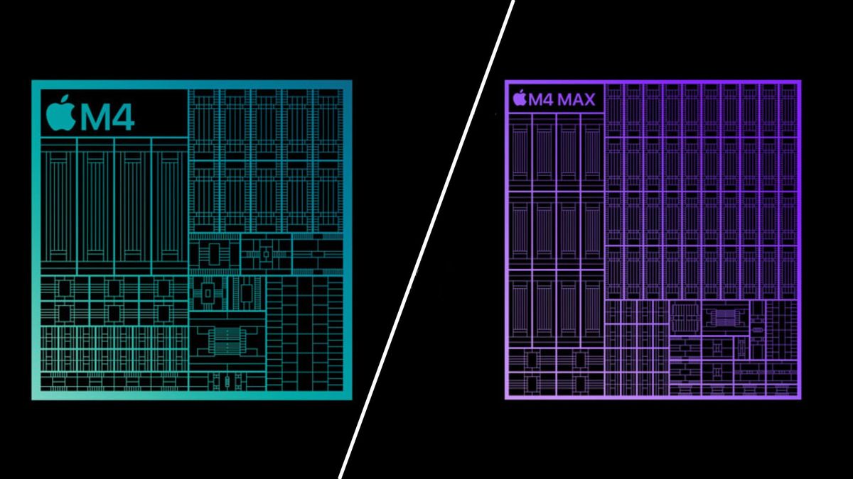 m4 vs m4 max apple