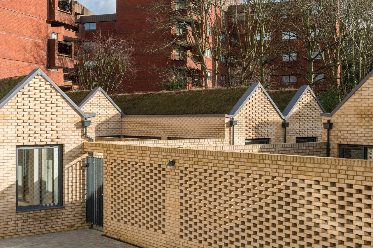 Spencer courtyard exterior