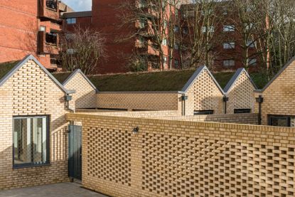 Spencer courtyard exterior