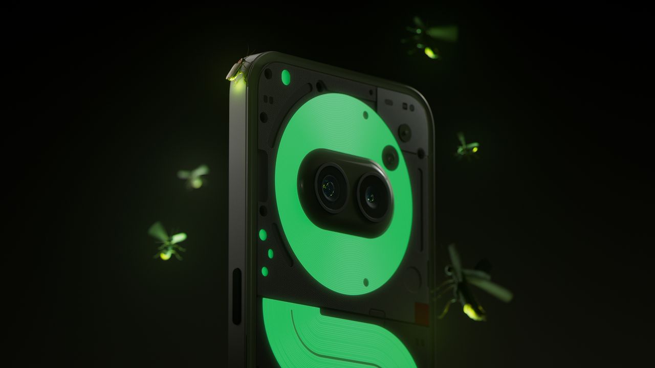 Nothing Phone 2a Plus Community Edition Glow-In-The-Dark.