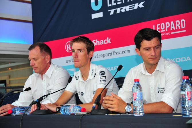 RadioShack Leopard are presented to the media in Corsica