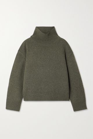Omaira Wool Turtleneck Sweater