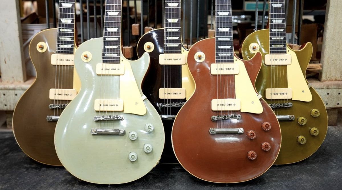 Gibson&#039;s 1955 NAMM Show Commemorative Edition Les Pauls 