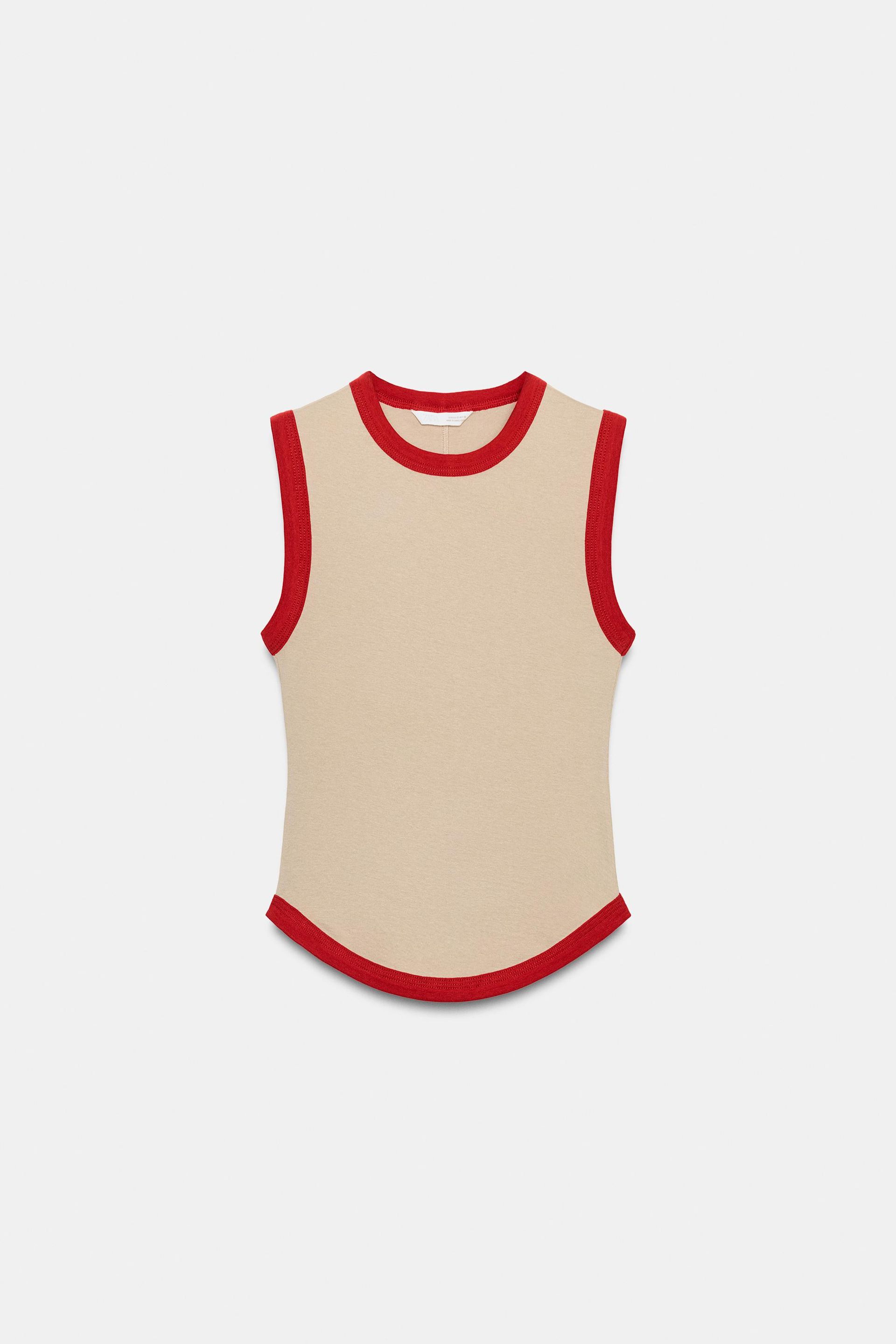 Contrast Trim T-Shirt