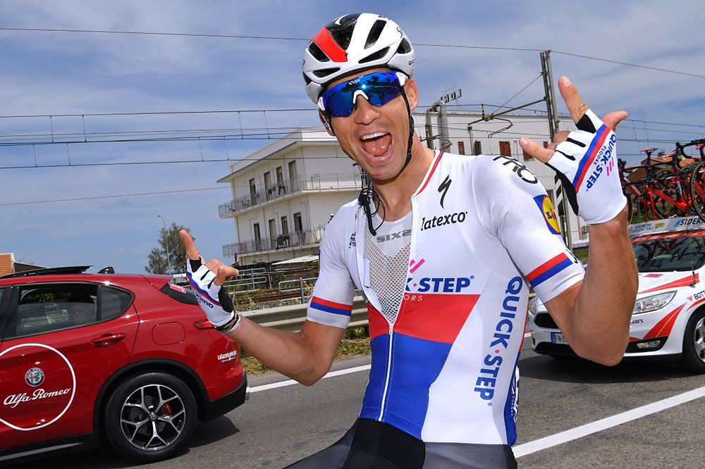 Zdenek Stybar during stage 12 of the Giro d'Italia 2018