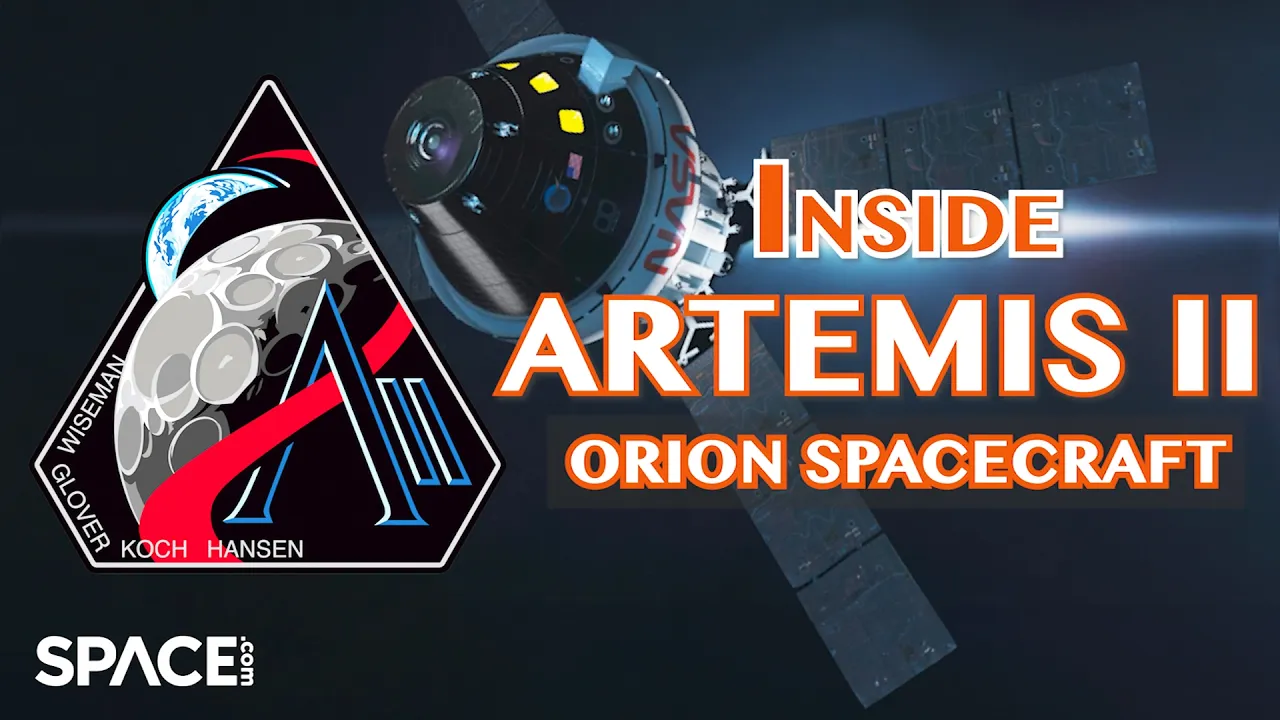 artemis 2 orion title card