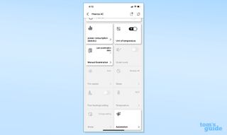 Hisense smart window air conditioner app screenshot