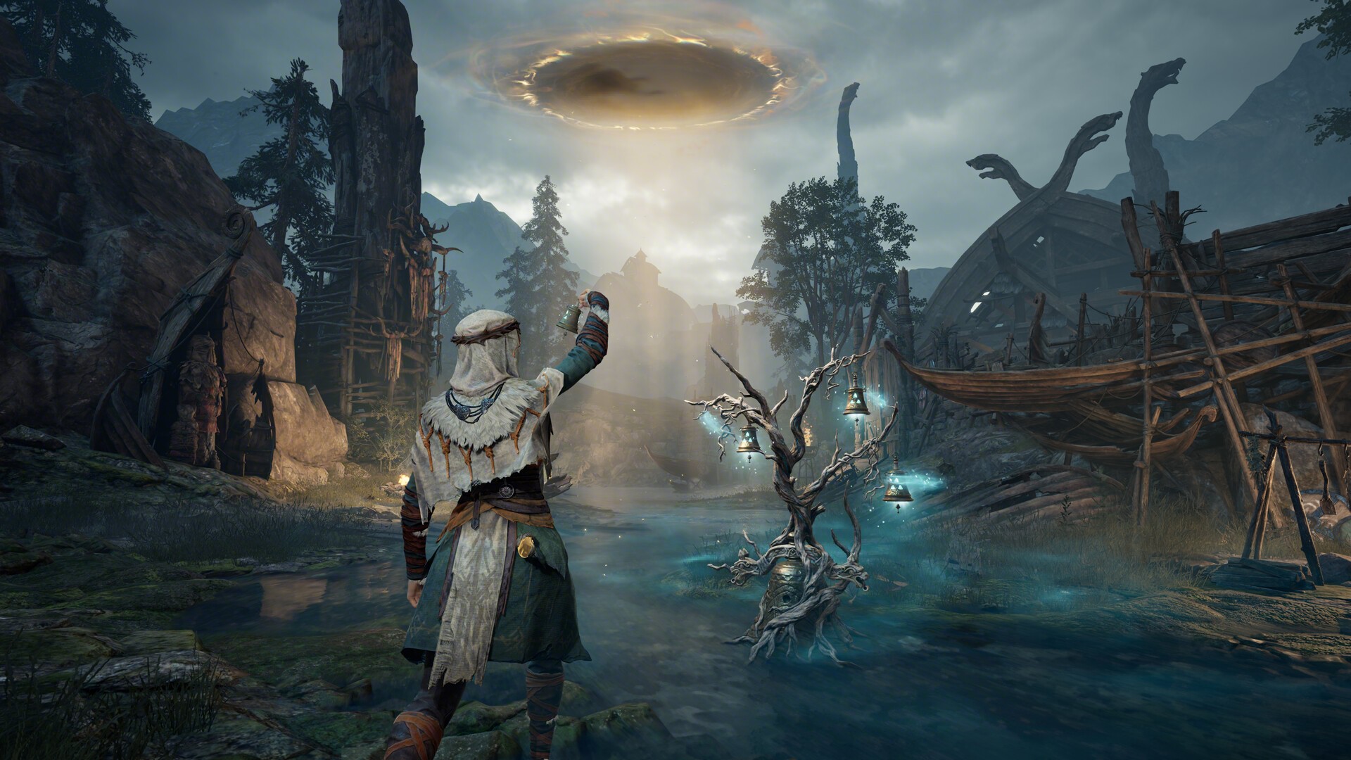 Ringing a bell to extract in Mistfall Hunter as the myst encroaches