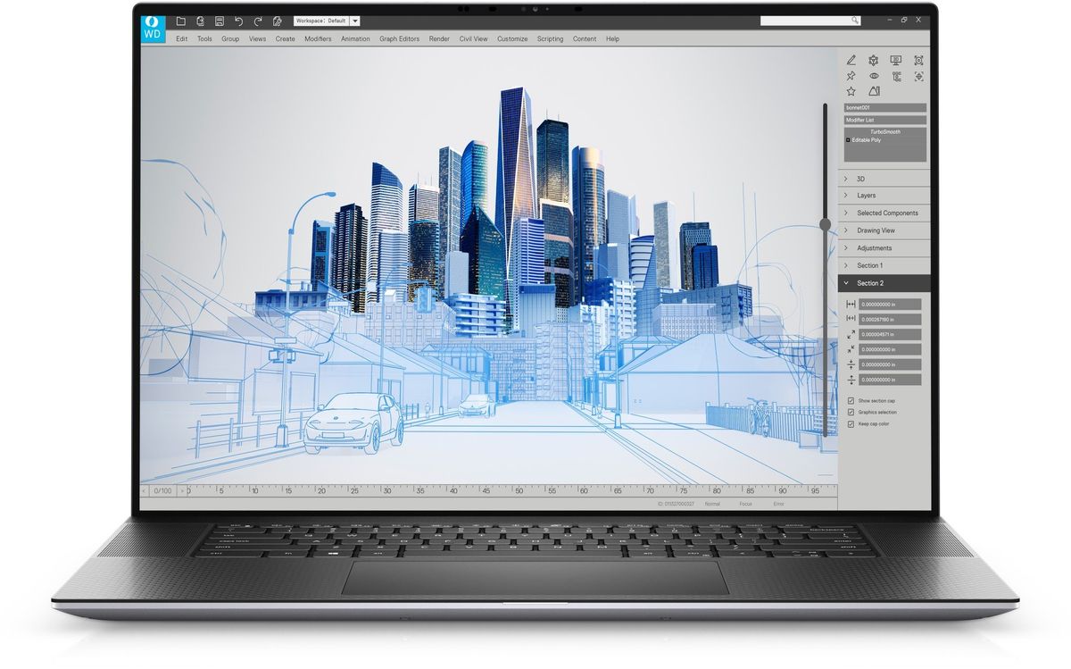 Precision 5760 Open Front Keyboard