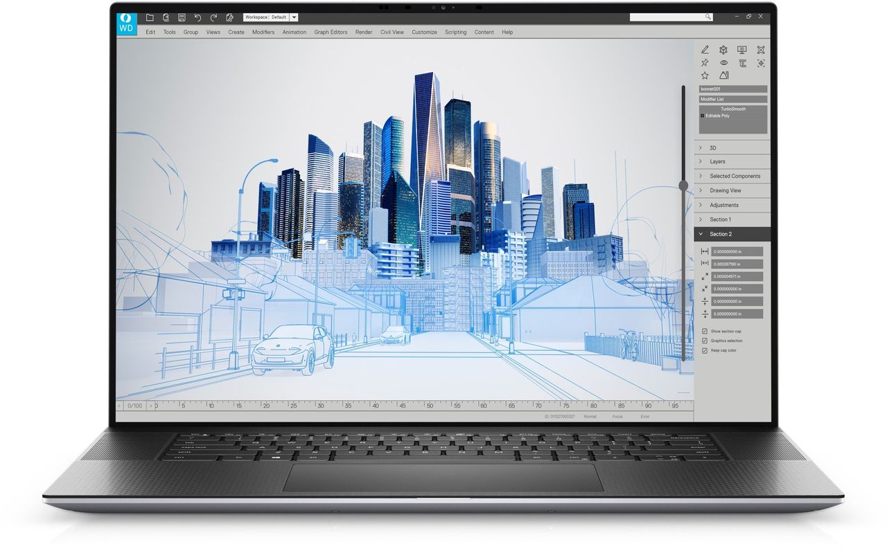 Precision 5760 Open Front Keyboard