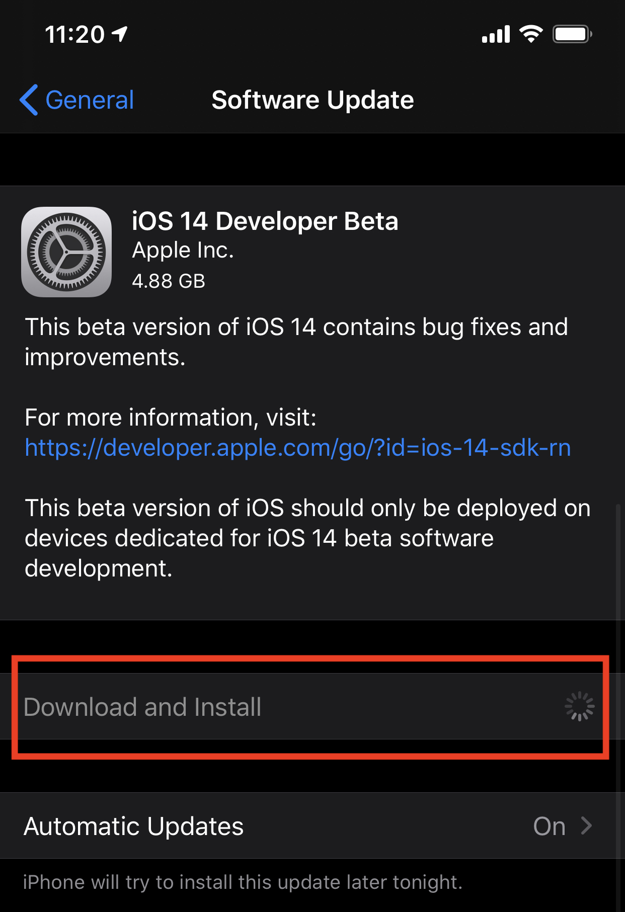 how to get iOS 14 beta