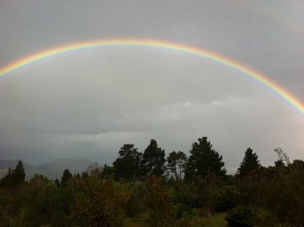 A beautiful fleeting moment in the Hogsback Mountains.