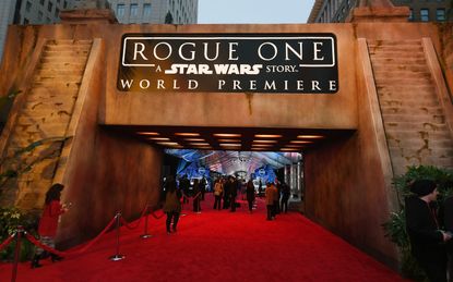 The premier of Rogue One in California