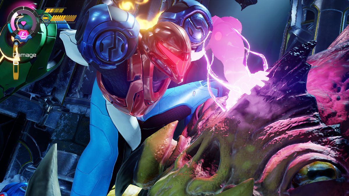 Metroid Ravenous gameplay screenshot captured on Nintendo Switch 2