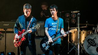 Noel Gallagher and Johnny Marr