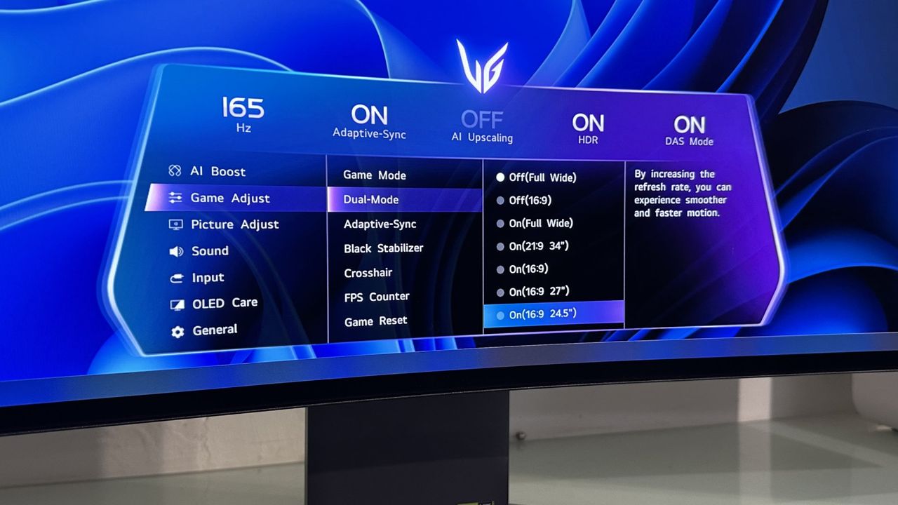 LG UltraGear Evo 39GX950B OLED monitor