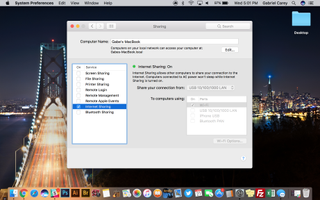 21. Use your Mac as a wireless hotspot