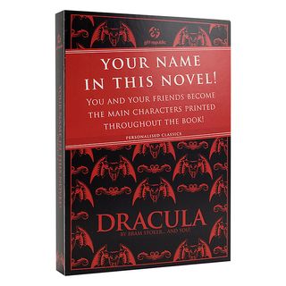 Personalised Dracula Book, £20