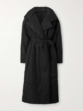 Belted Padded Shell Coat